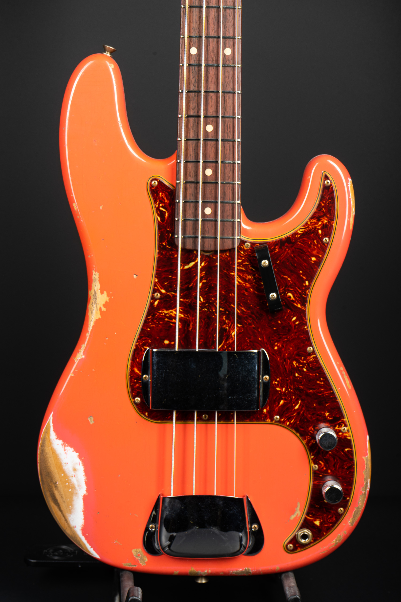 Big Tex 60 Slab P Bass fiesta red（Squier Classic Vibe 60's