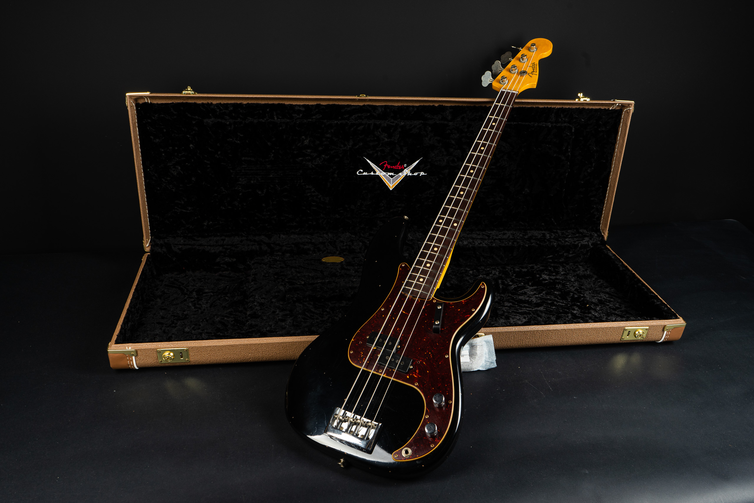 Fender Custom Shop 1960 Precision Bass Journeyman Relic – Black