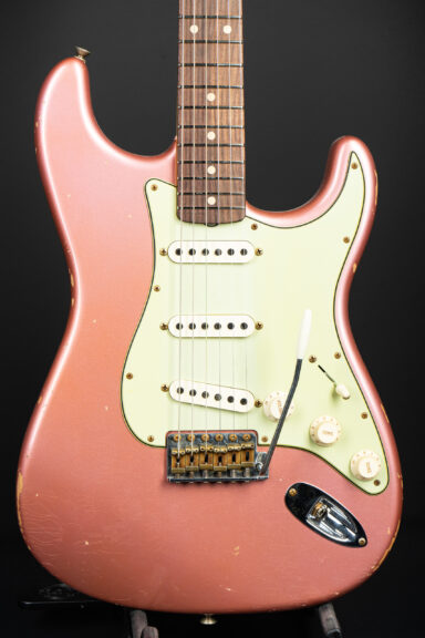 Fender Custom Shop 1960 Stratocaster Heavy Relic - Burgundy Mist Metallic