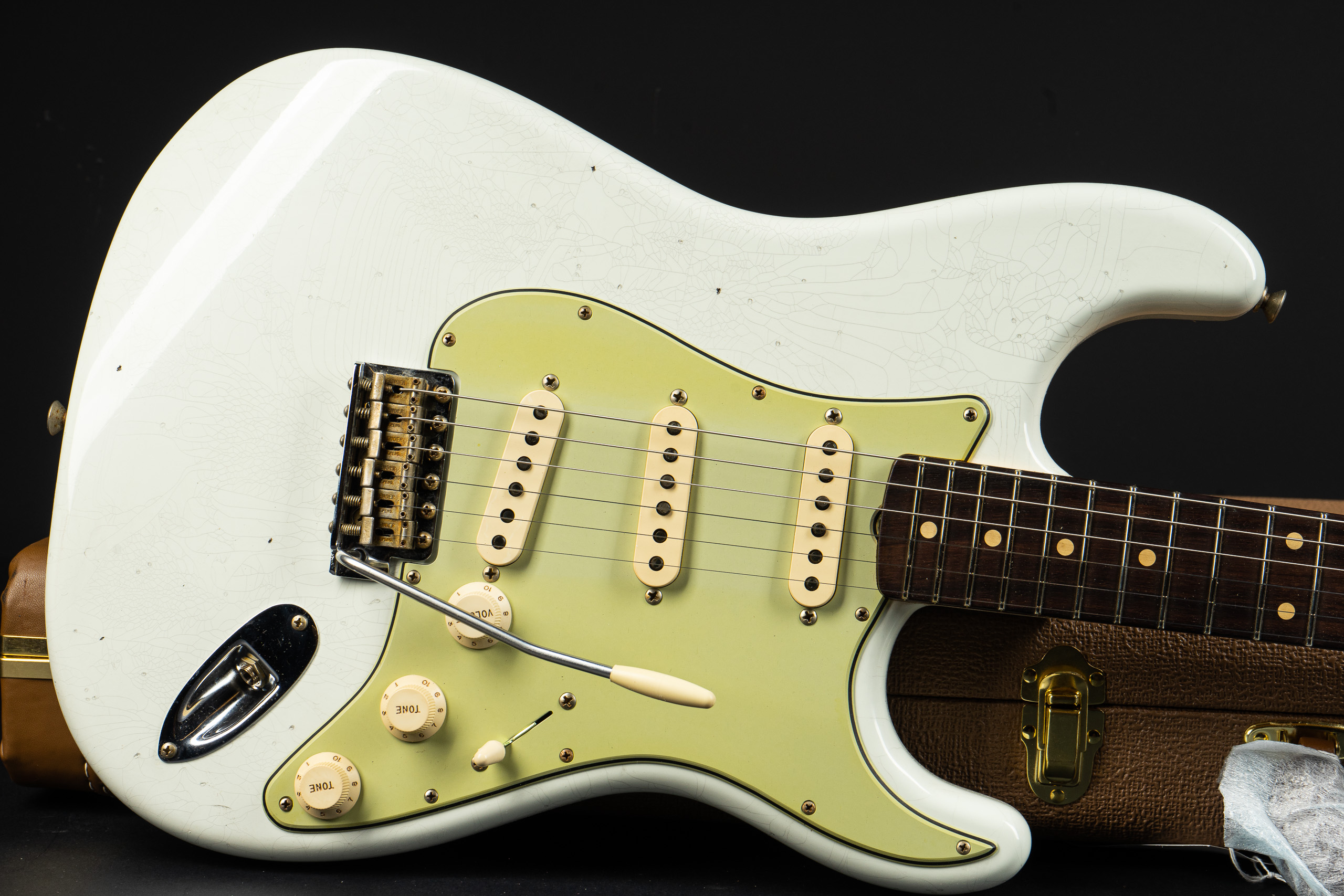 ★Custom Relic Stratocaster★ OlympicWhite ギター