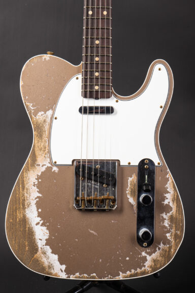 Fender Custom Shop 1960 Telecaster Custom Super Heavy Relic - Shoreline Gold