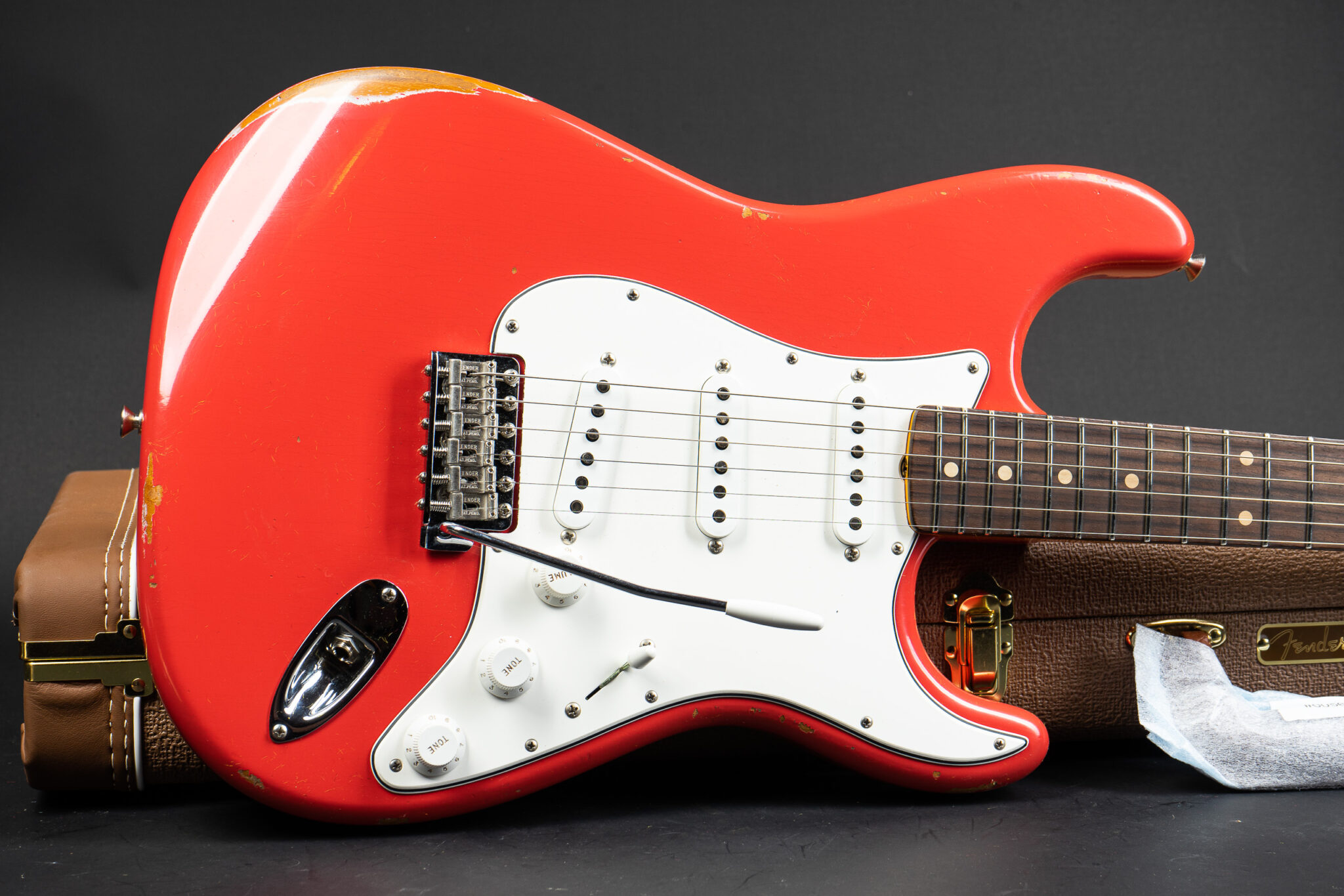 1961 fiesta red fender stratocaster