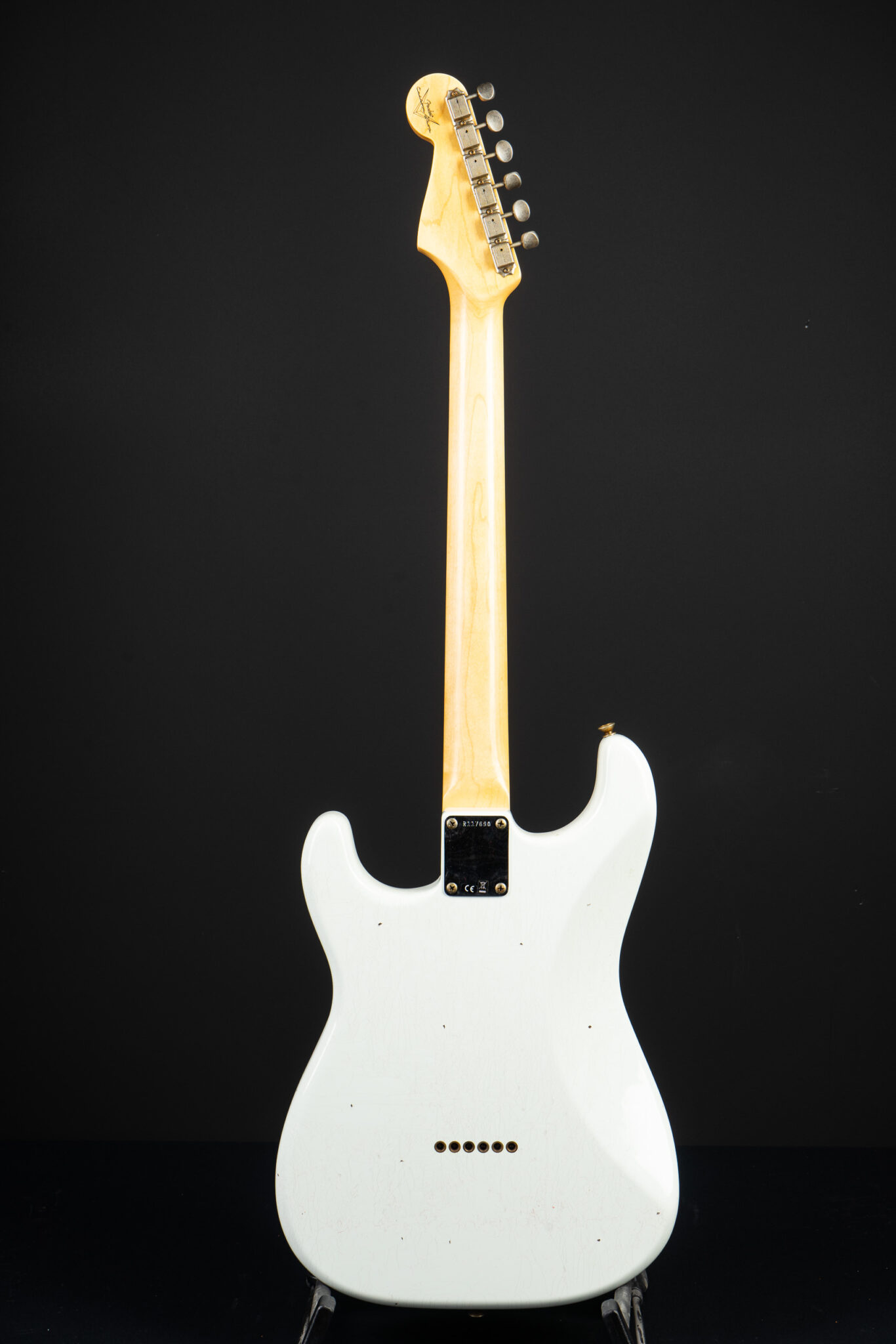 ギター CUSTOM STRATOCASTER RELIC OLYMPIC WHITE Fender 1968 Relic Stratocaster Aged Olympic White #CZ532083
