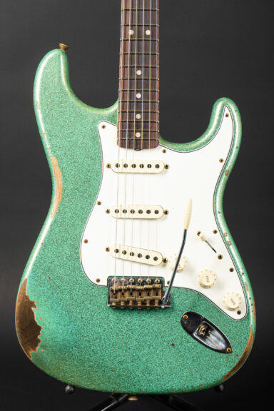 Fender Custom Shop 1963 Stratocaster Heavy Relic - Aged Sea Foam Sparkle
