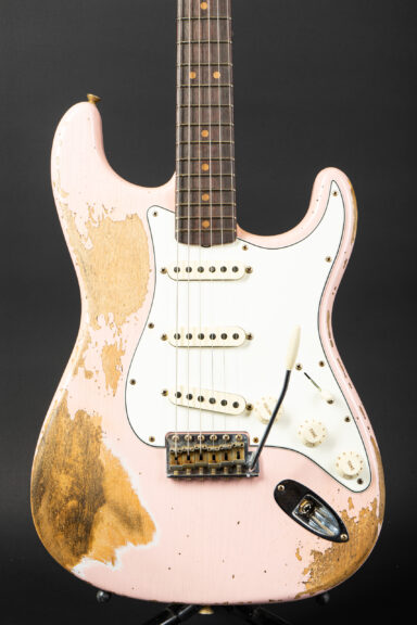Fender Custom Shop 1963 Stratocaster Super Heavy Relic -Shell Pink