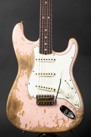 Fender Custom Shop 1963 Stratocaster Super Heavy Relic -Shell Pink