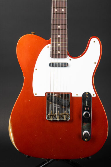 Fender Custom Shop 1963 Telecaster Relic - Super Faded Aged Candy Apple Red