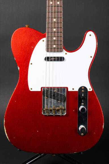 Fender Custom Shop 1963 Telecaster Relic - Super Faded Aged Candy Apple Red