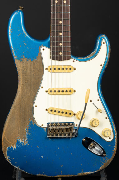 Fender Custom Shop Jason Smith Masterbuilt 1963 Stratocaster Ultimate Relic - Lake Placid Blue