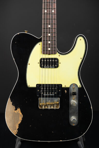 Fender David Brown Masterbuilt 1960 Telecaster Custom Heavy Relic - Black