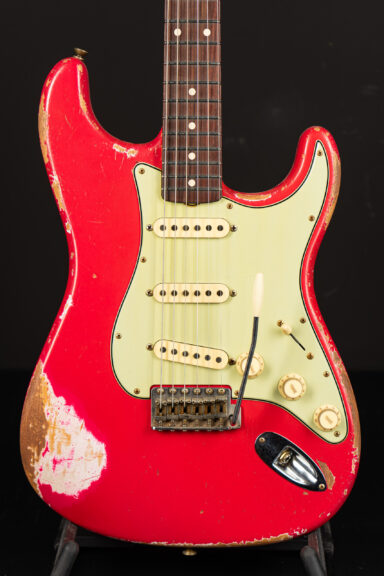 Fender Masterbuilt Austin Macnutt 1960 Stratocaster Super Heavy Relic - SFA Torino Red
