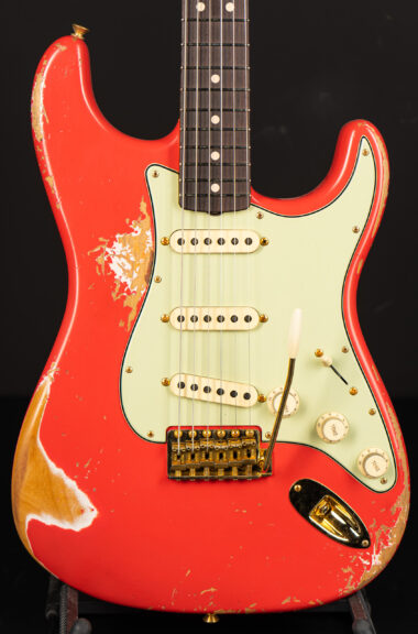 Fender Masterbuilt Kyle McMillin 1963 Stratocaster Heavy Relic - Fiesta Red