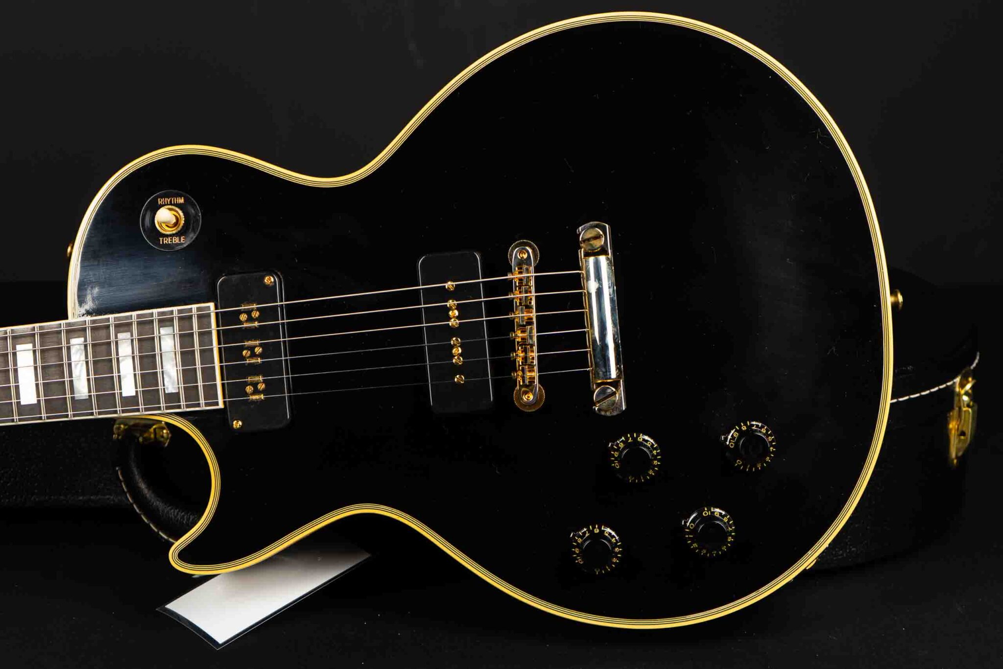 Gibson 1954 Les Paul Custom – Ebony VOS Lefthand …4,05Kg Gibson 1954 Les Paul Custom – Ebony VOS Lefthand …4,05Kg