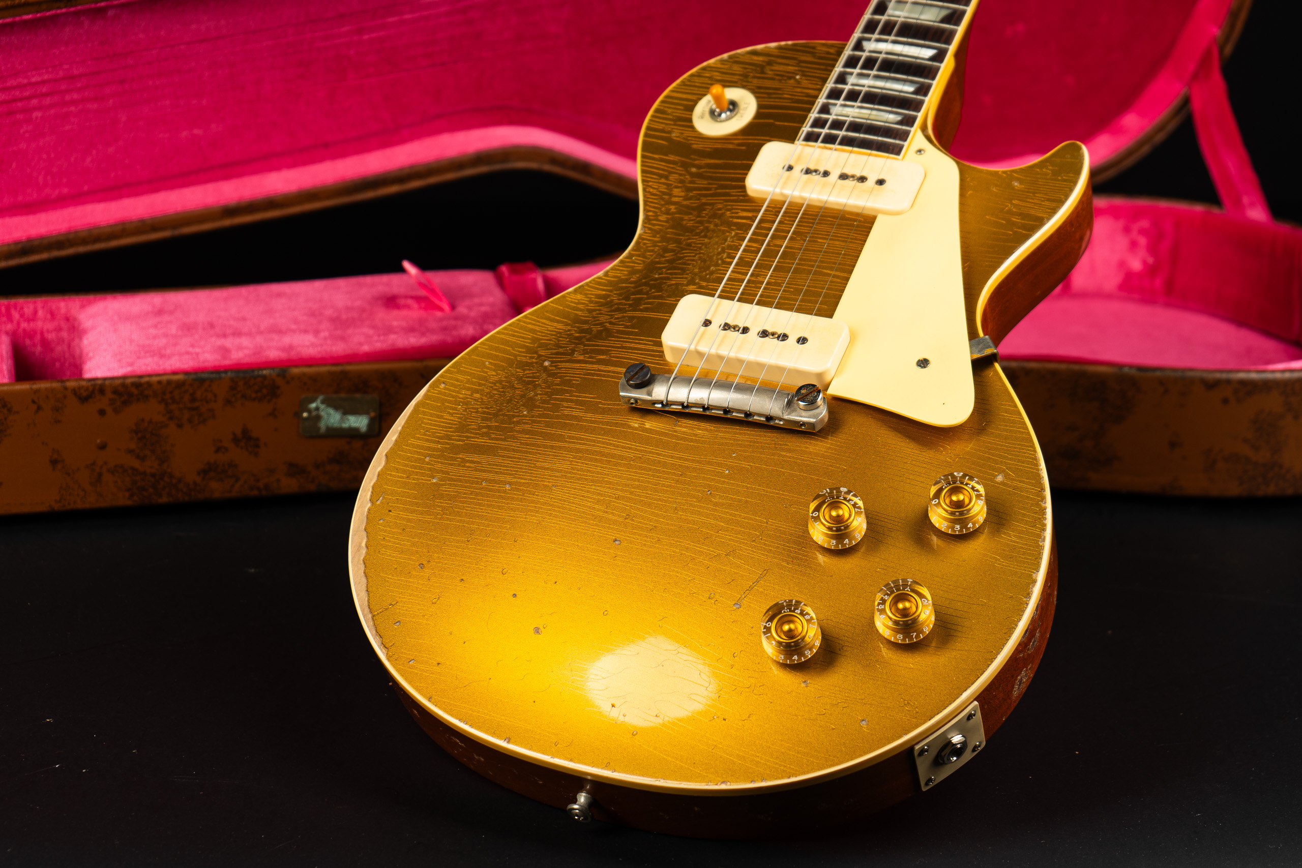 Gibson 1954 Les Paul Murphy Lab Heavy Aged - Goldtop - GuitarPoint