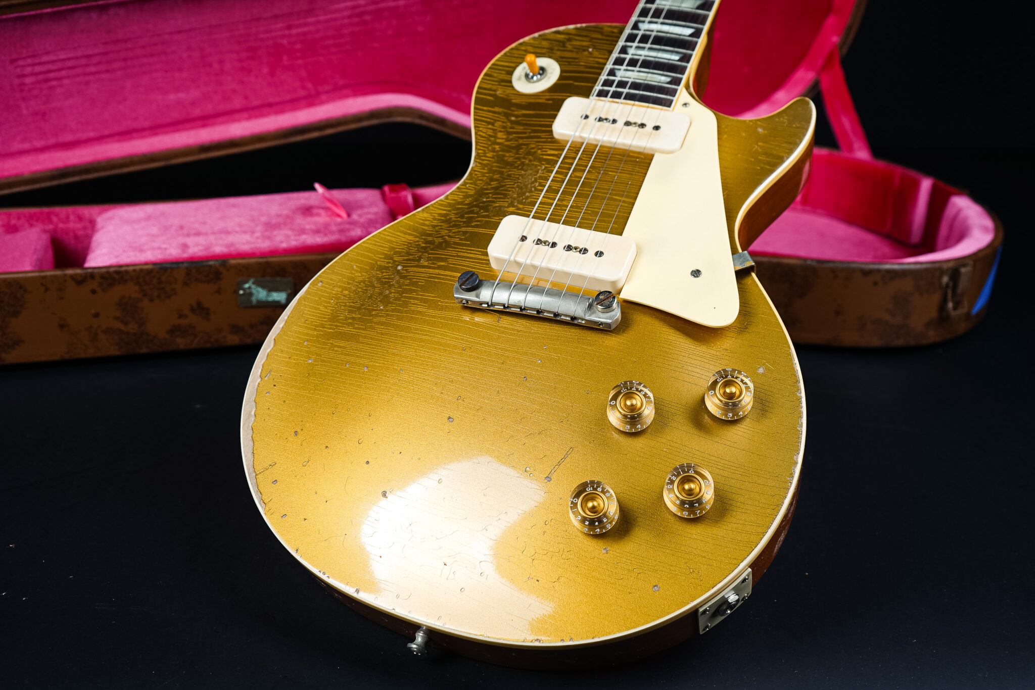 Gibson 1954 Les Paul Murphy Lab Heavy Aged – Goldtop