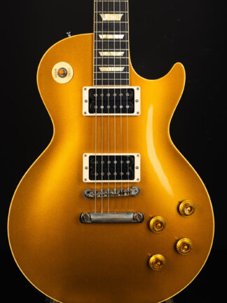 Gibson 1957 Les Paul Standard Mahogany Top Ebony Board VOS - Goldtop Darkback