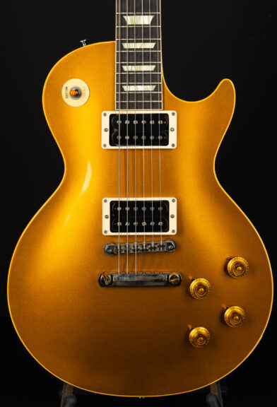 Gibson 1957 Les Paul Standard Mahogany Top Ebony Board VOS - Goldtop Darkback 3,8kg