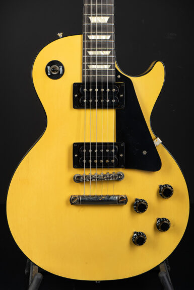 Gibson 1957 Les Paul Standard Mahogany Top Ebony Fretboard - TV Yellow