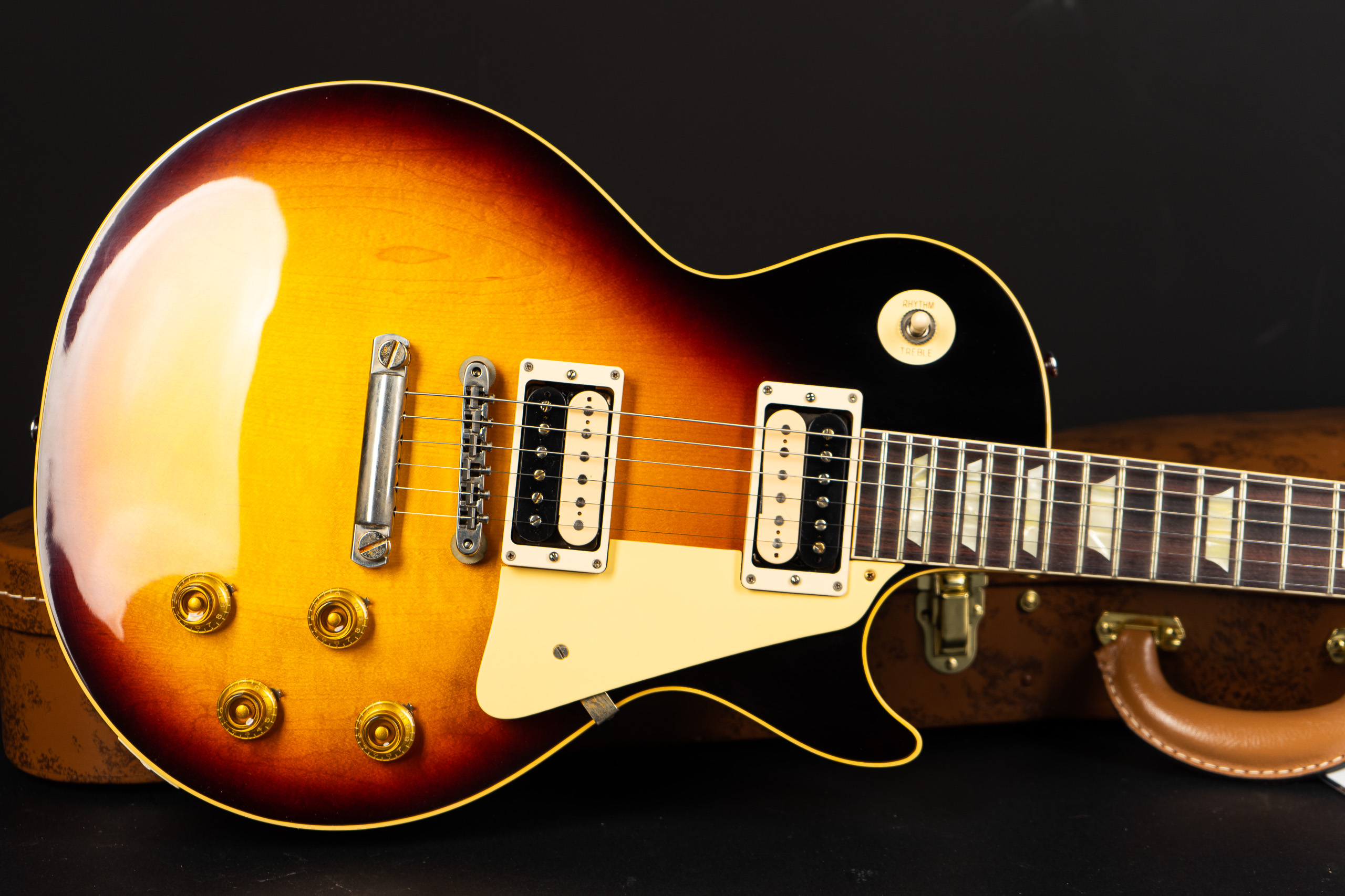 Gibson 1958 Les Paul Standard Chambered 59 Neck VOS - Darkburst