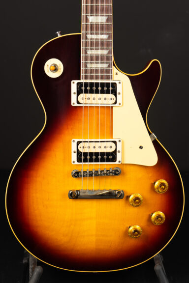 Gibson 1958 Les Paul Standard Chambered 59 Neck VOS - Darkburst
