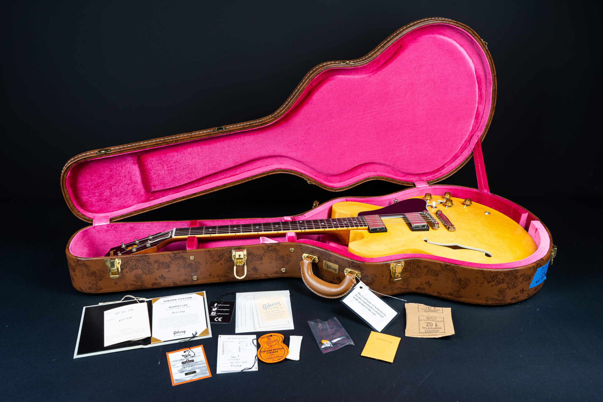 Gibson 1959 ES335 Murphy Lab Ultra Light Aged Vintage Natural