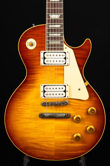 Gibson 1959 Les Paul Standard Double White VOS - Slow Iced Tea Fade