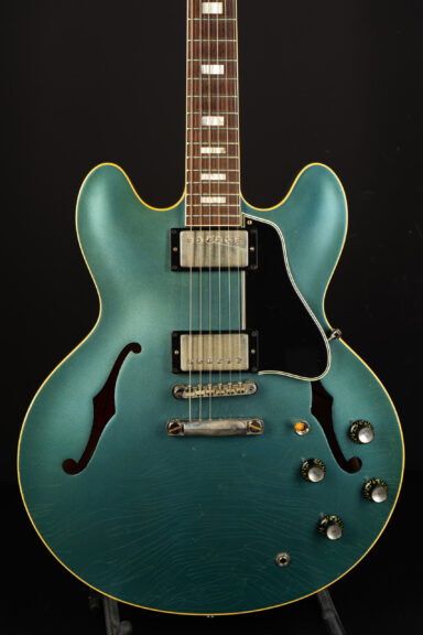 2022 Gibson 1963 ES-335 Murphy Lab - Pelham Blue