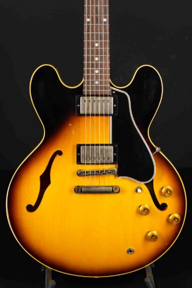 Gibson Custom Limited Edition 1958 ES-335 Reissue Tobacco Burst Murphy Lab Heavy Aged