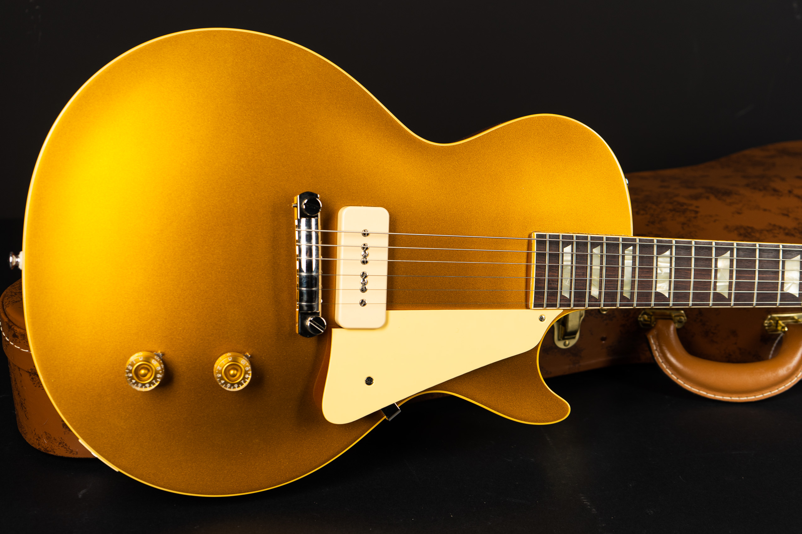 Gibson Custom Shop 1954 Les Paul Standard 1-P90 - Goldtop