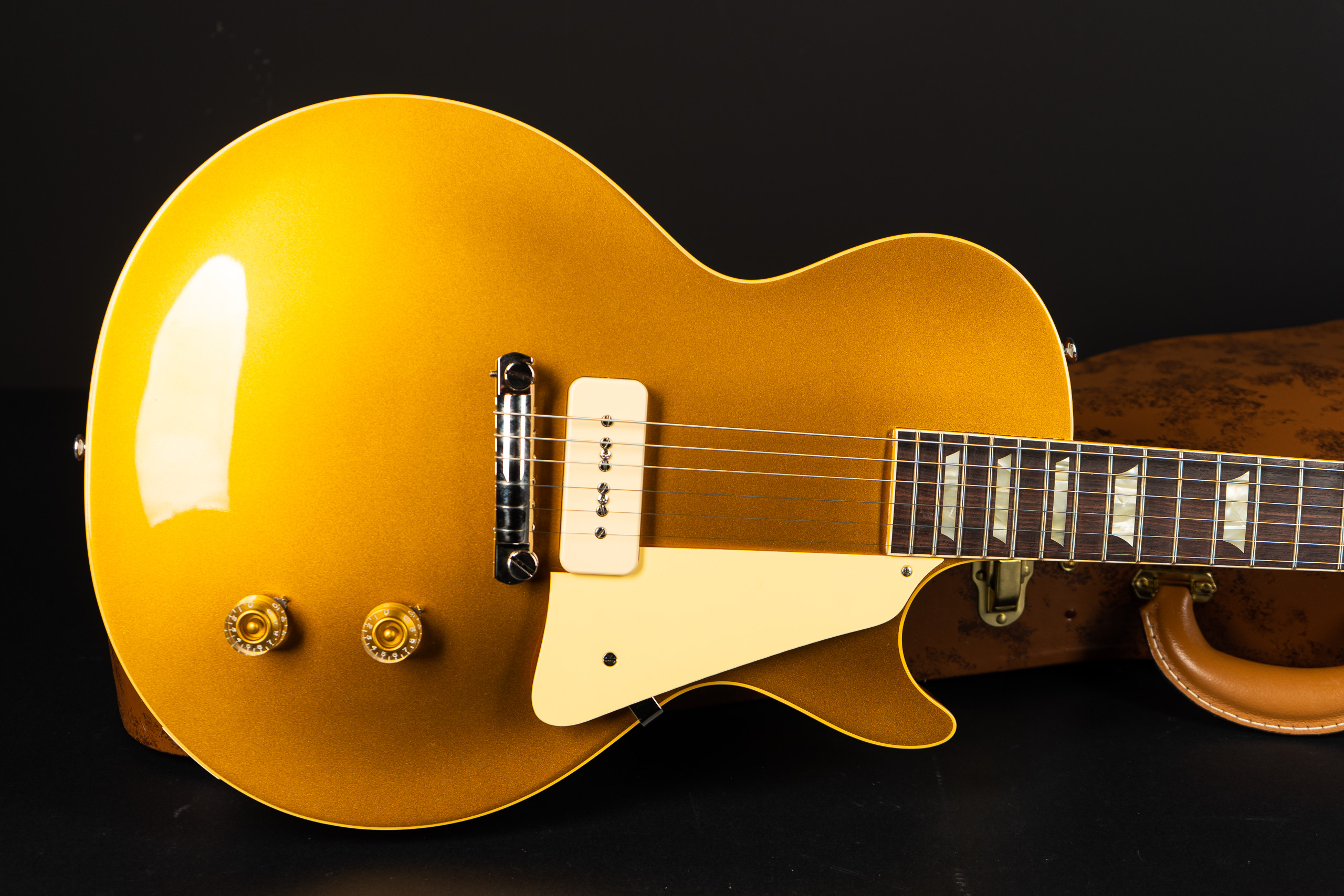 Gibson Custom Shop 1954 Les Paul Standard 1-P90 - Goldtop