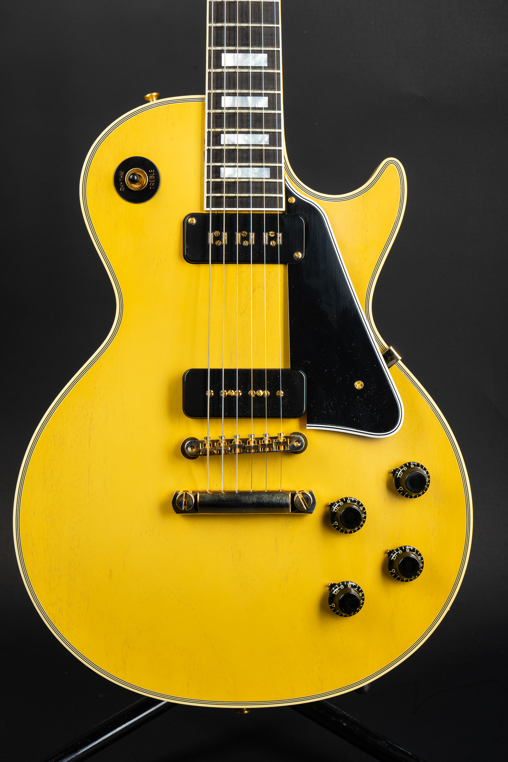 les paul custom yellow