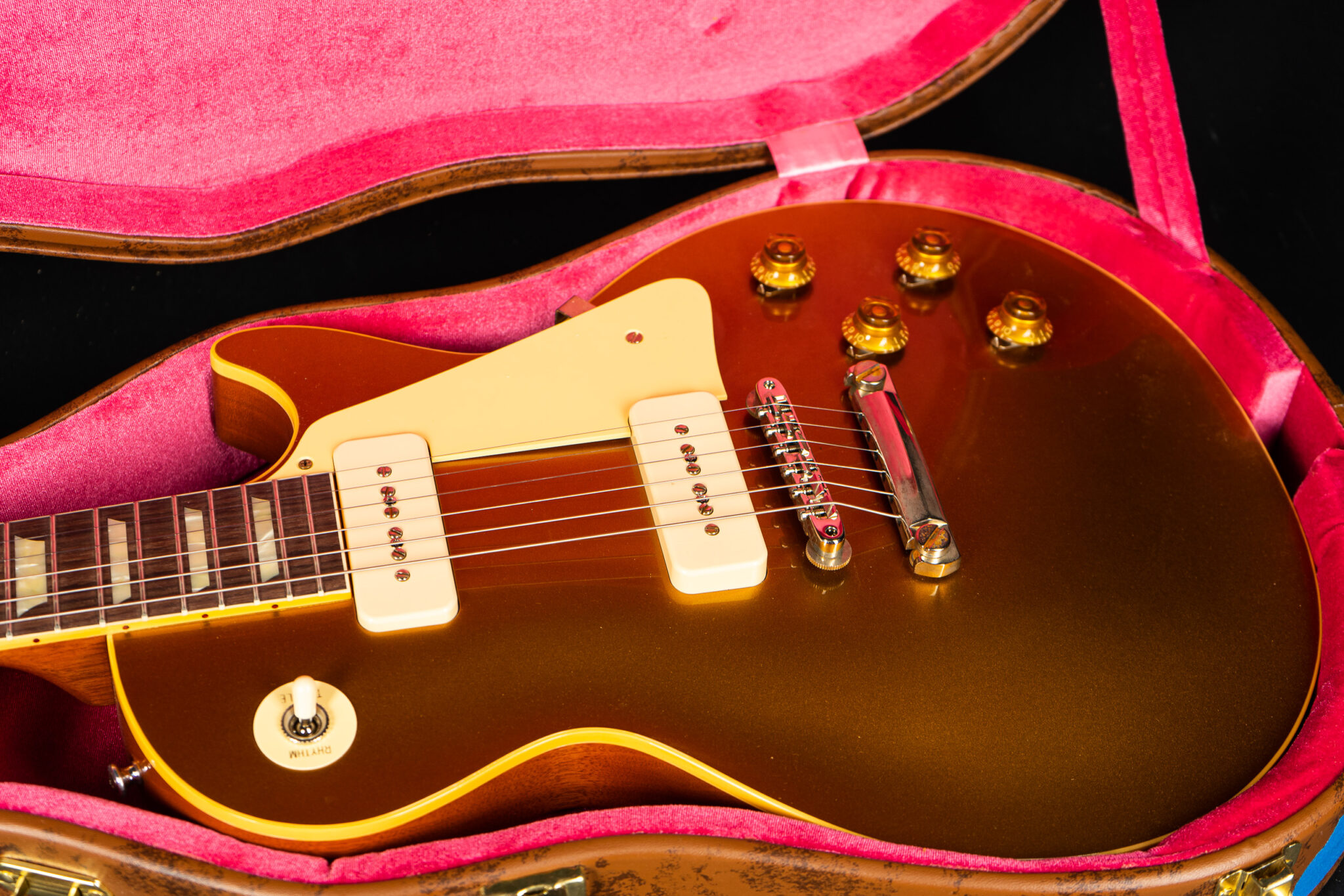 Gibson Custom Shop 1956 Les Paul Standard Vos Goldtop Guitarpoint 2280