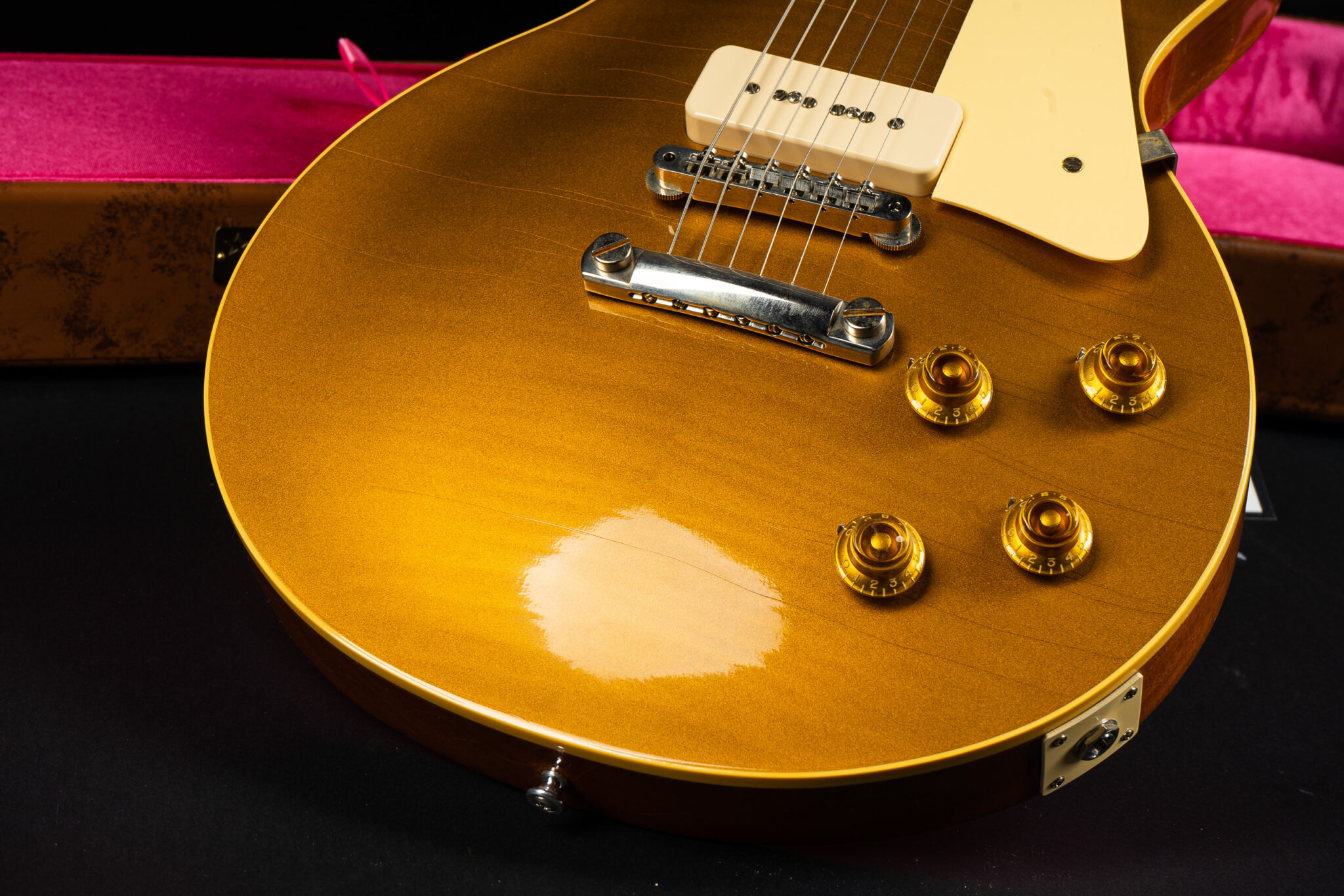 Gibson Custom Shop 1956 Les Paul Ultra Light Aged – Goldtop