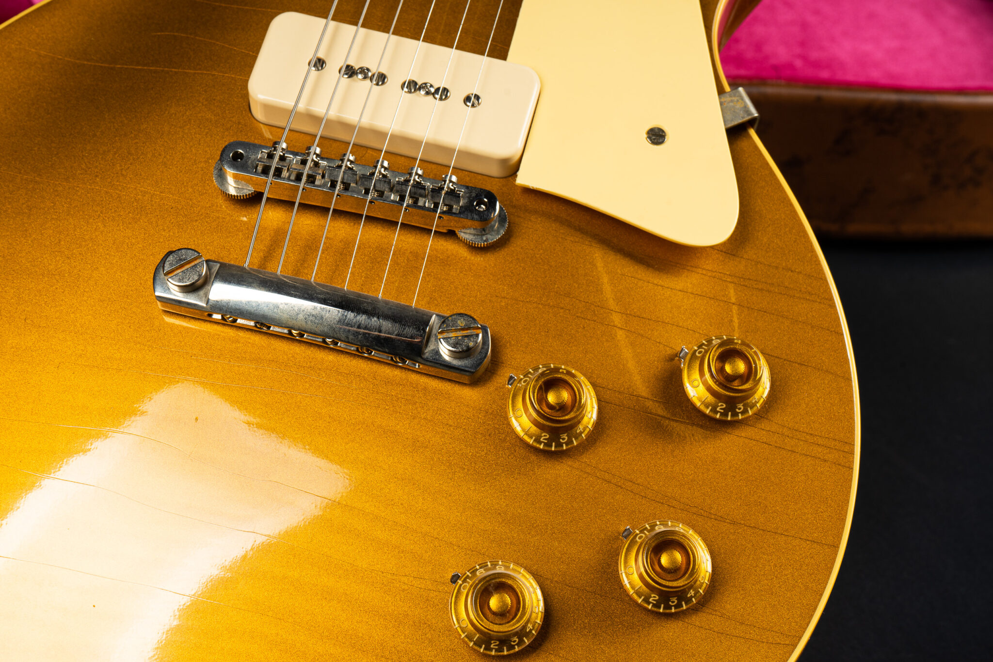 ギター Gibson Custom Shop 1956 Les Paul Goldtop Gibson Custom 1956 Les Paul Goldtop Reissue