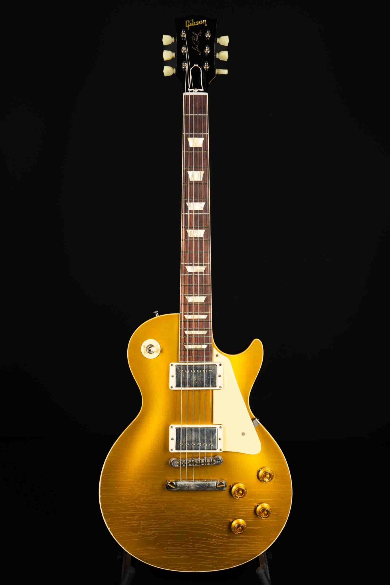 Gibson Custom Shop 1957 Les Paul Darkback Light Aged – Goldtop ...