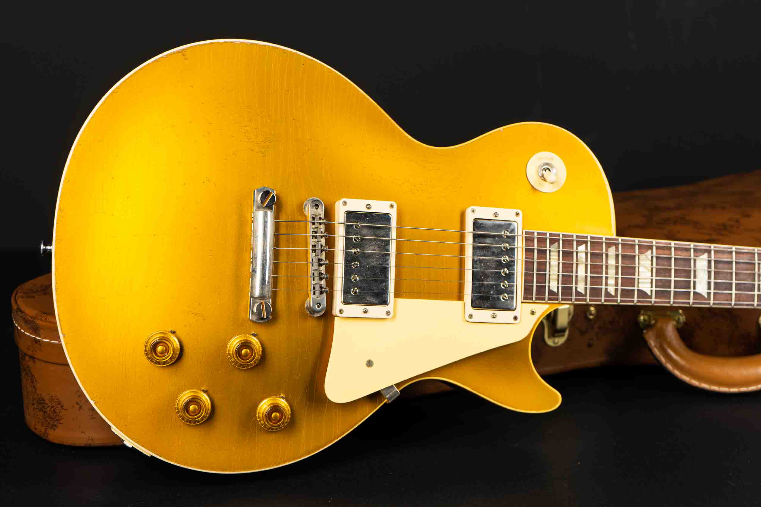 Gibson Custom Shop 1957 Les Paul Darkback Light Aged - Goldtop