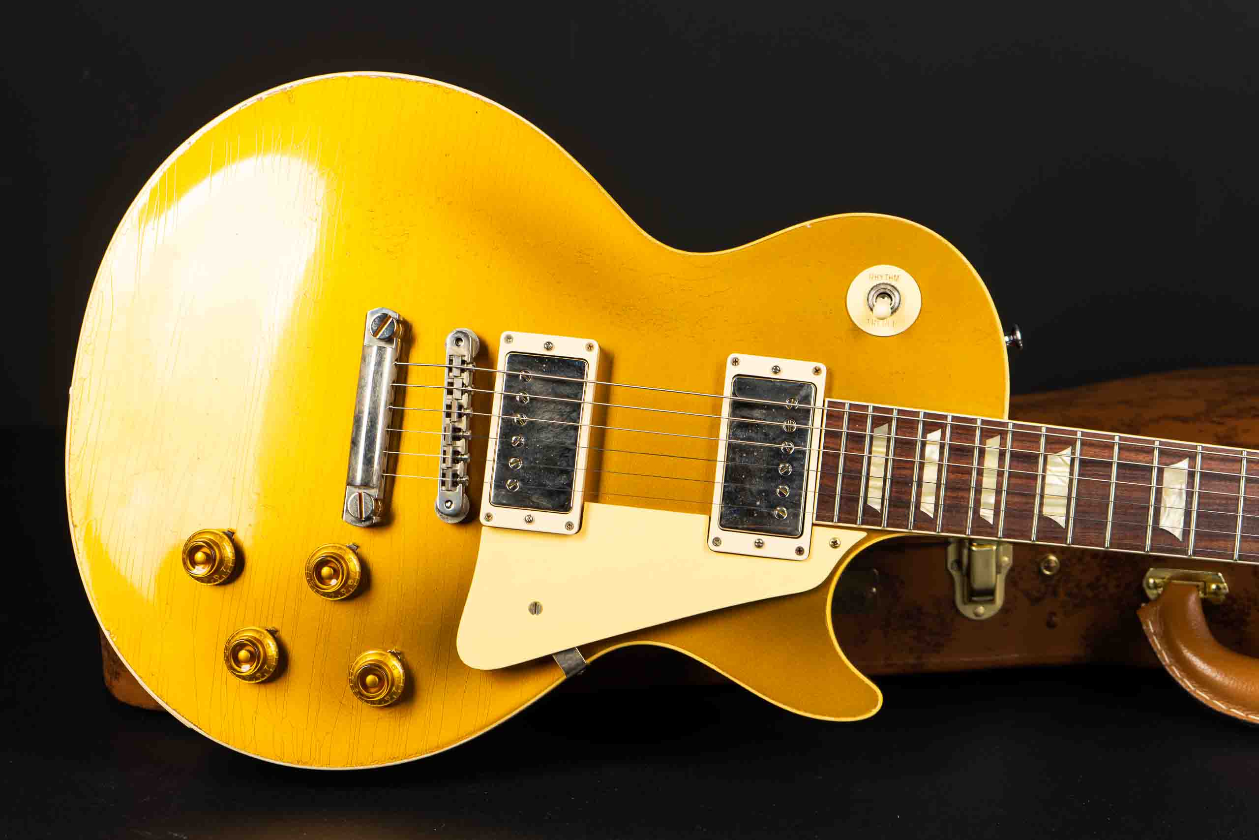 Gibson Custom Shop 1957 Les Paul Darkback Light Aged - Goldtop
