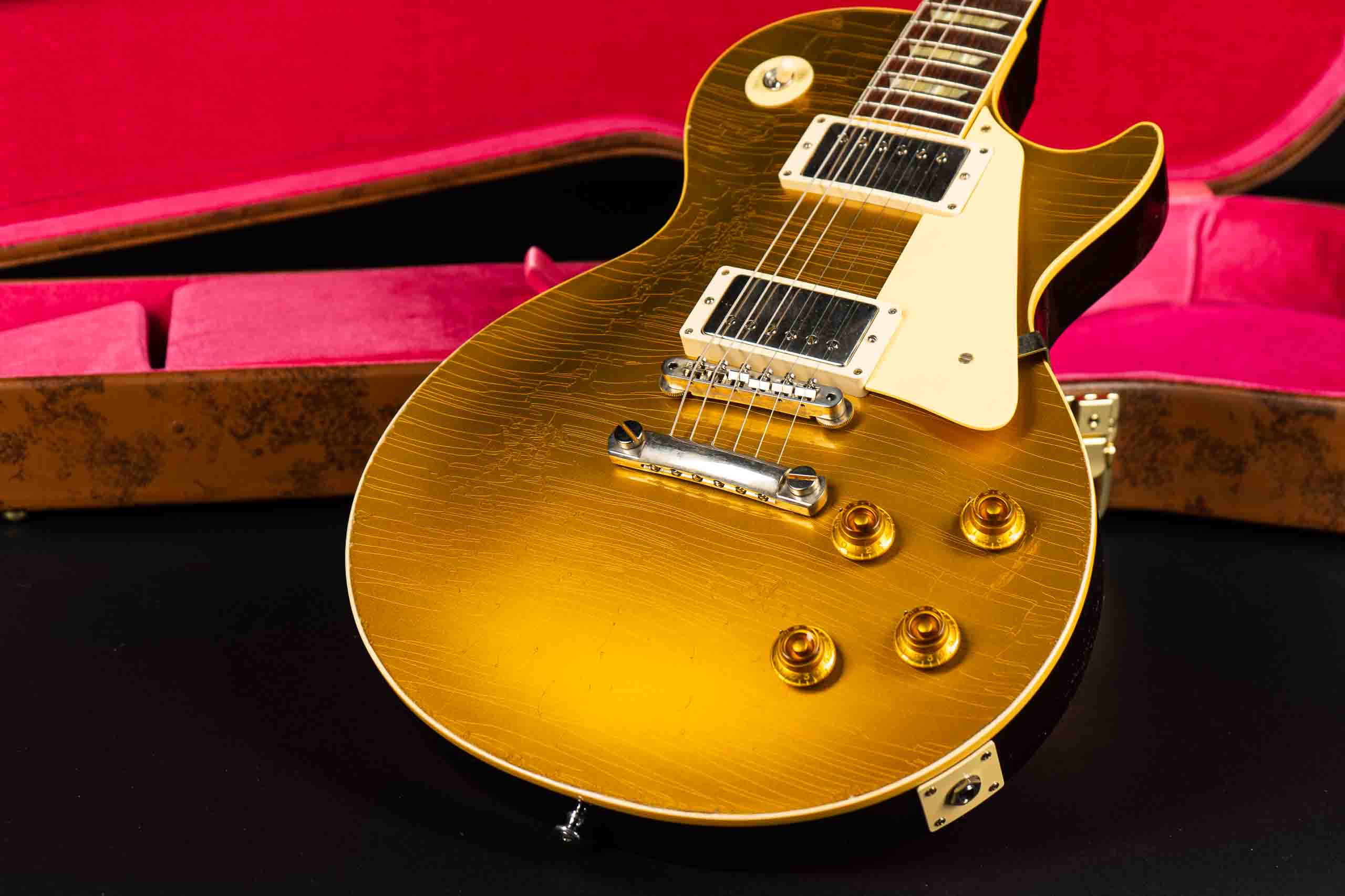 Gibson Custom Shop 1957 Les Paul Darkback Light Aged - Goldtop