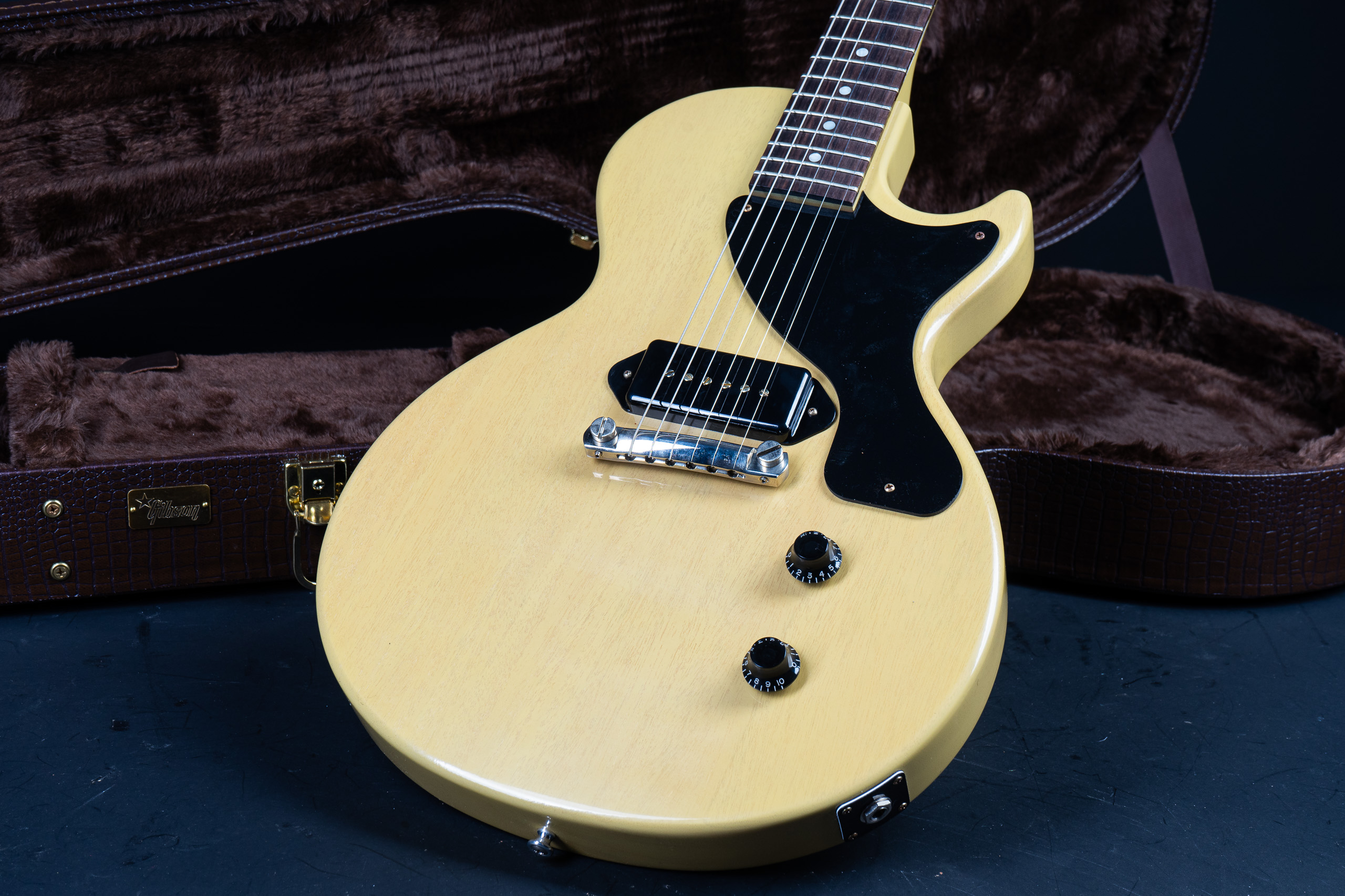 ギター Gibson custom shop 1957 Les Paul Junior Gibson Custom Shop 1957 Les Paul Junior Reissue VOS TV Yellow