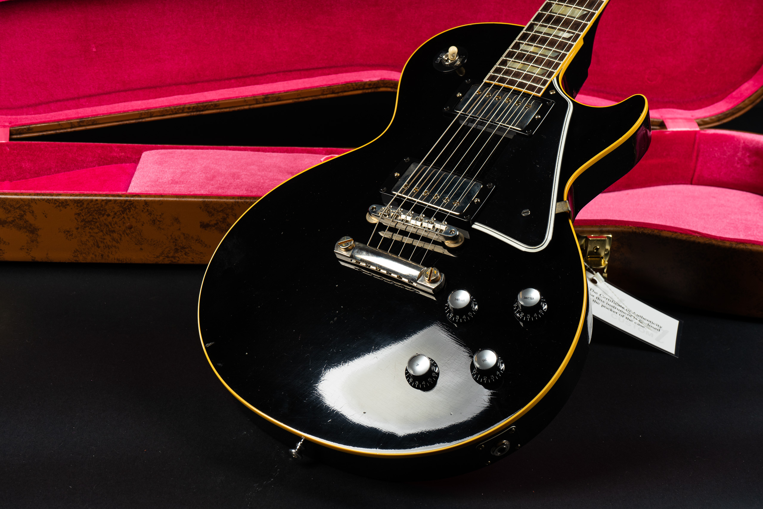 Gibson Custom Shop 1957 Les Paul Standard Blackout Murphy Lab