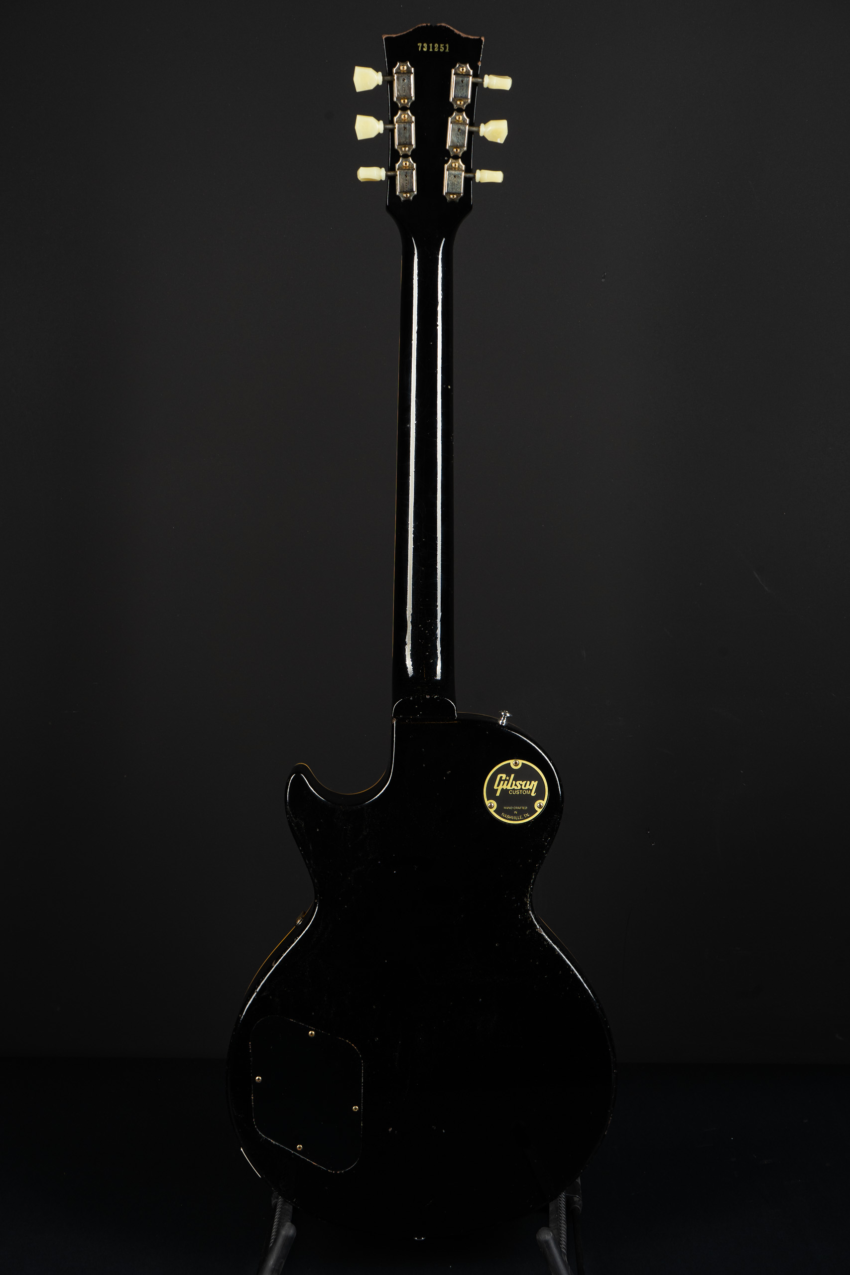 Gibson Custom Shop 1957 Les Paul Standard Blackout Murphy Lab