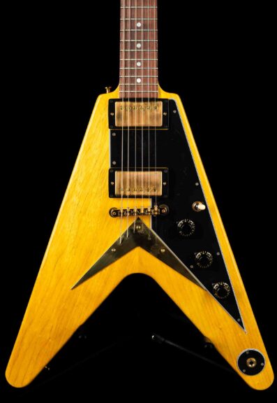 Gibson Custom Shop 1958 Flying V Korina - Blackguard