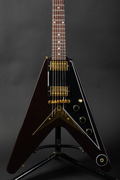 Gibson Custom Shop 1958 Flying V Mahogany - Oxblood Gloss 2,9Kg!