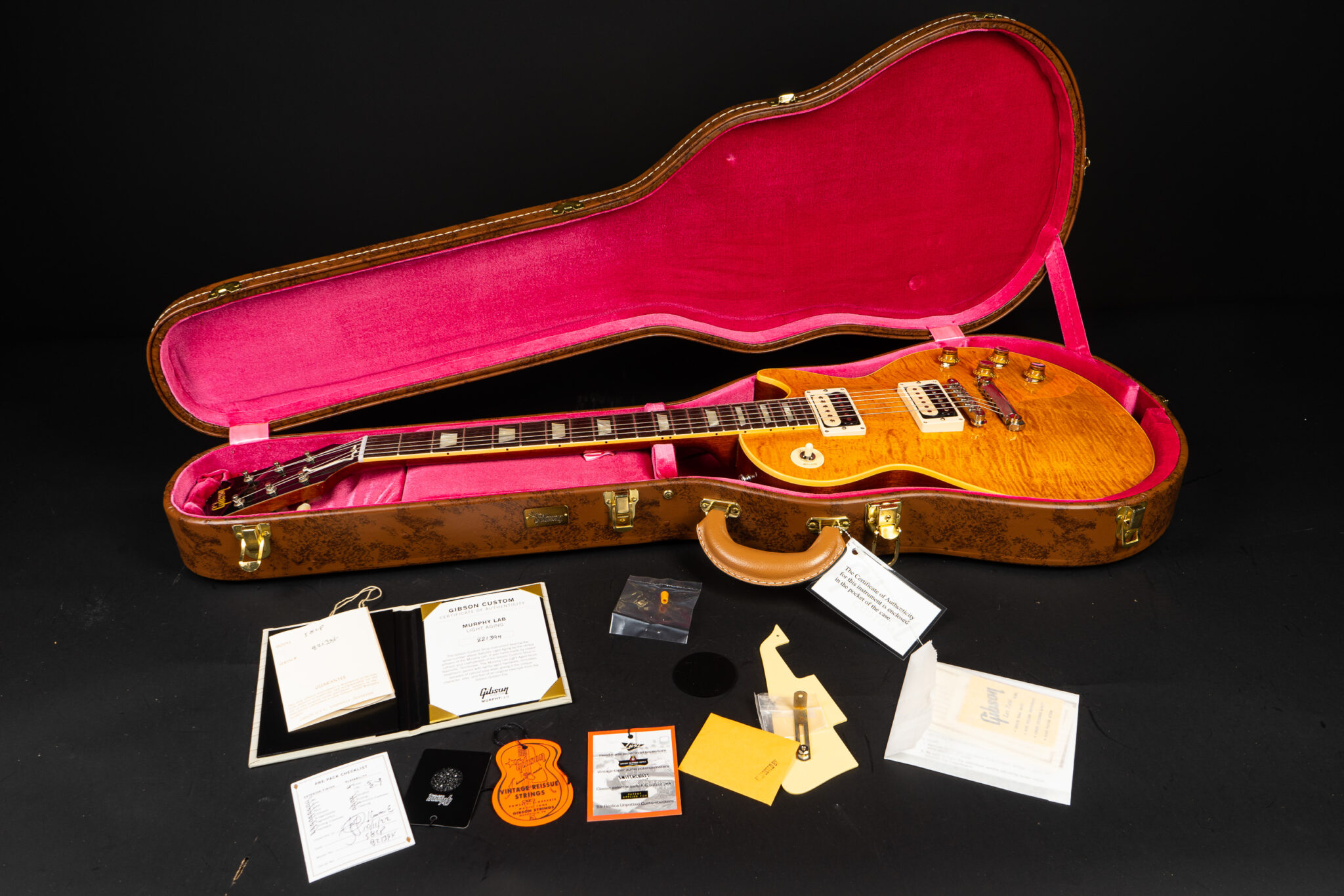 Gibson Custom Shop 1958 Les Paul Handpicked Figured Top Gibson Custom Shop 1958 Les Paul Handpicked Figured Top