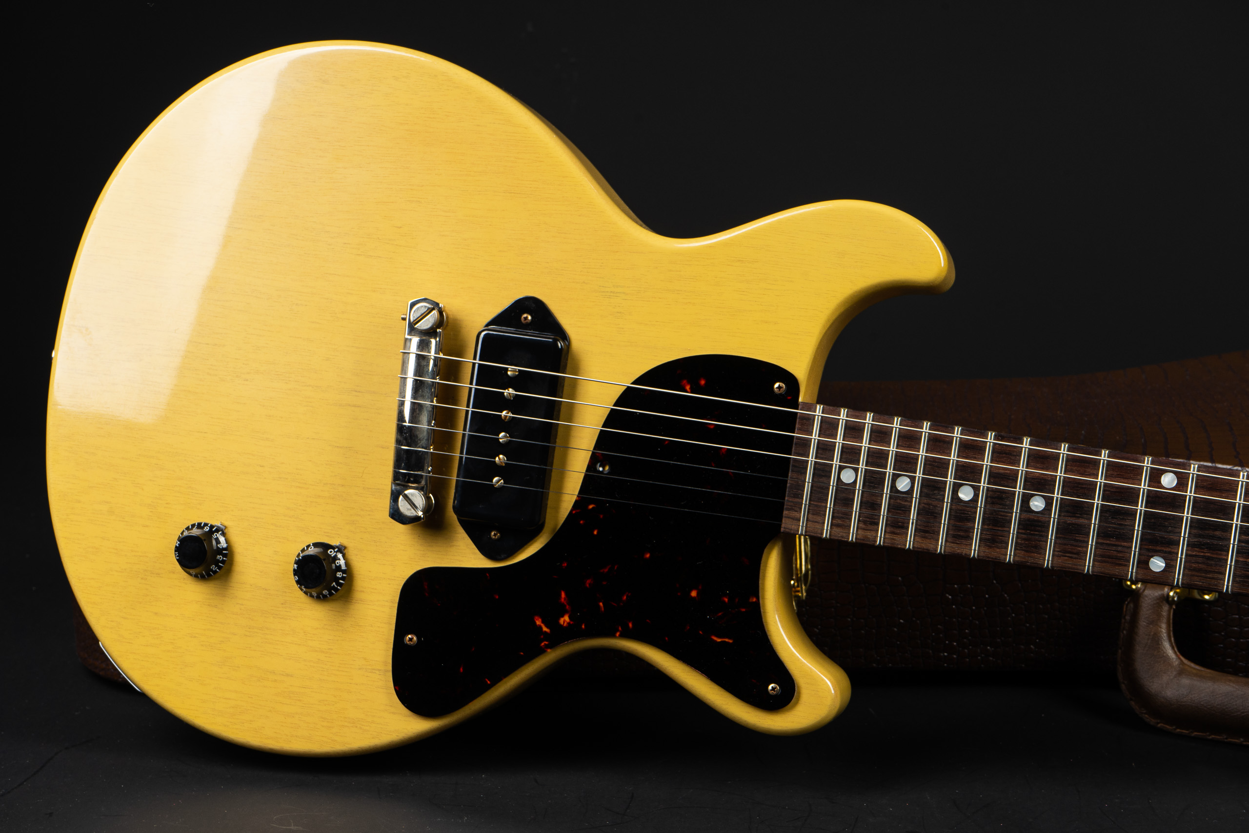 Gibson Custom Shop 1958 Les Paul Junior Doublecut - TV Yellow