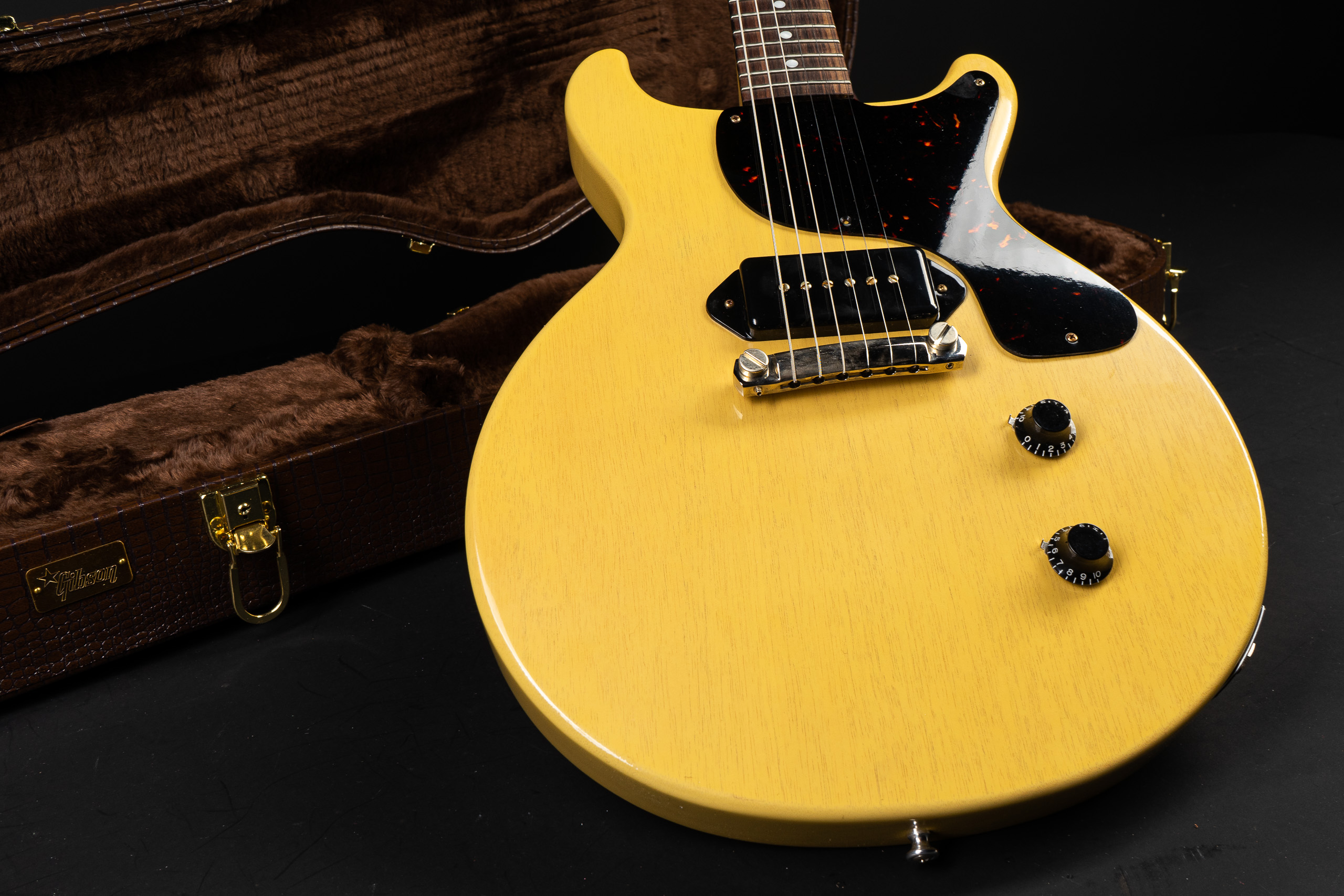 Gibson Custom Shop 1958 Les Paul Junior Doublecut - TV Yellow