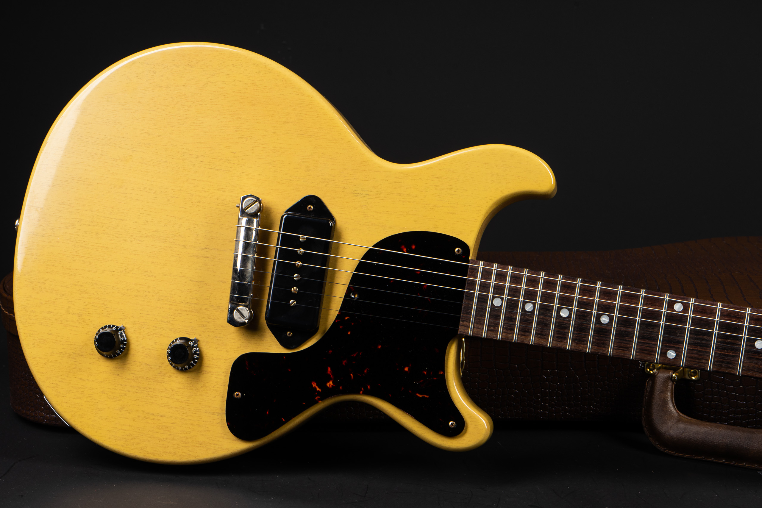 Gibson Custom Shop 1958 Les Paul Junior Doublecut - TV Yellow