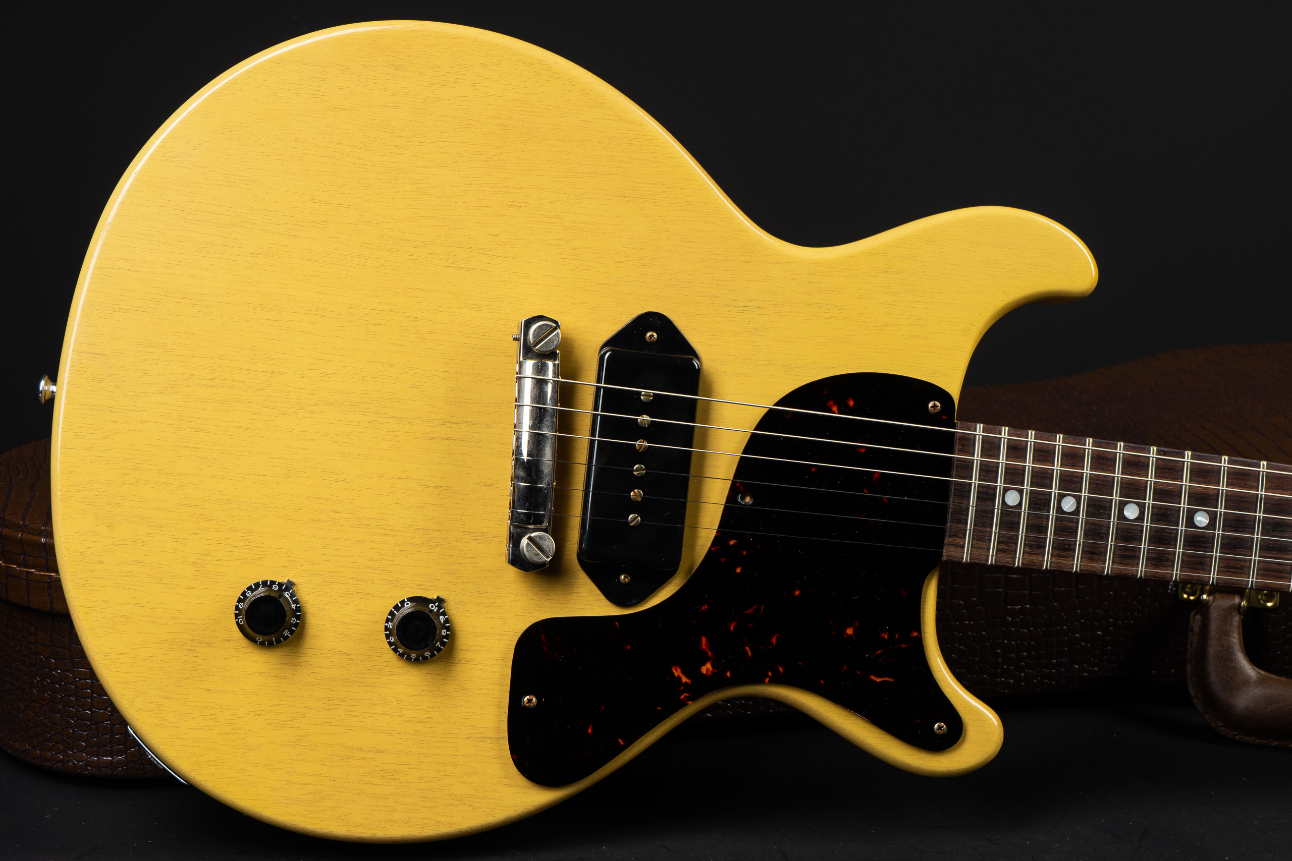 Gibson Custom Shop 1958 Les Paul Junior Doublecut - TV Yellow
