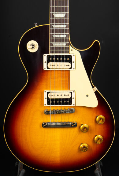 Gibson Custom Shop 1958 Les Paul Standard Chambered 59 Neck Darkburst