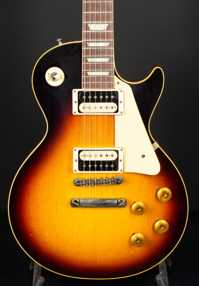 Gibson 1958 Les Paul Standard Chambered 59 Neck VOS – Darkburst
